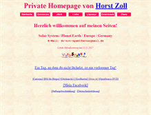 Tablet Screenshot of horst-zoll.de